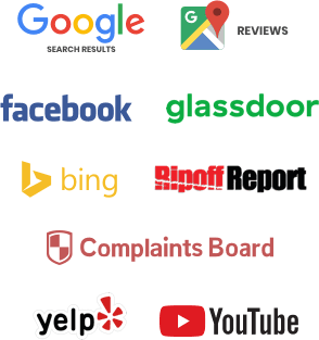 Places we remove content from