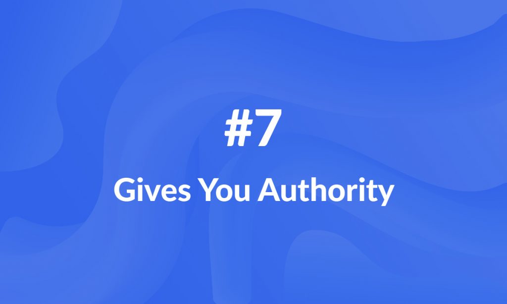 Boost your authority