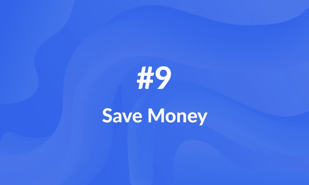 Save money