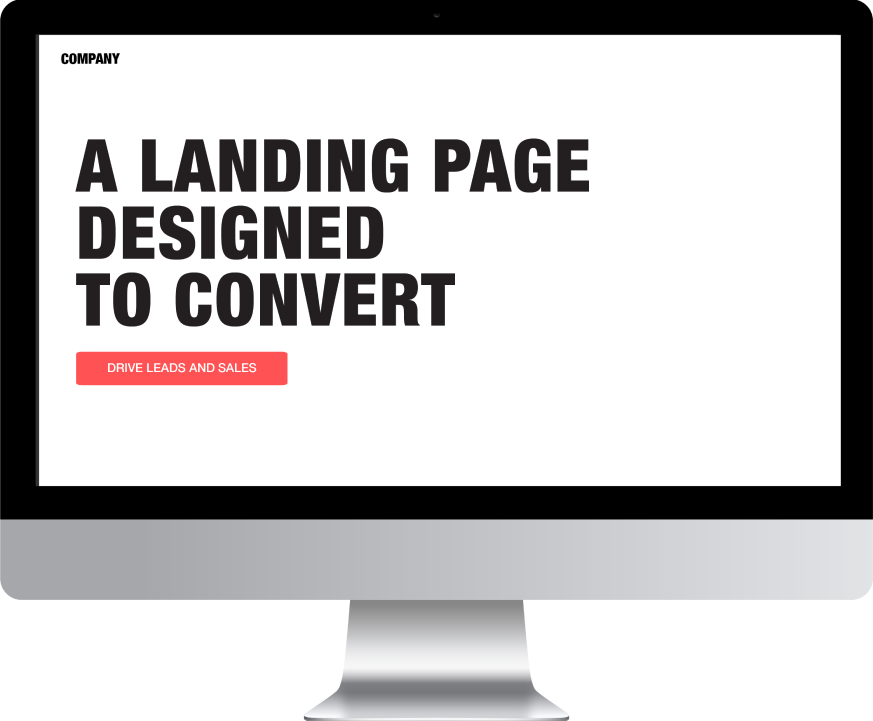 We will design a landing page for your business that converts like crazy!