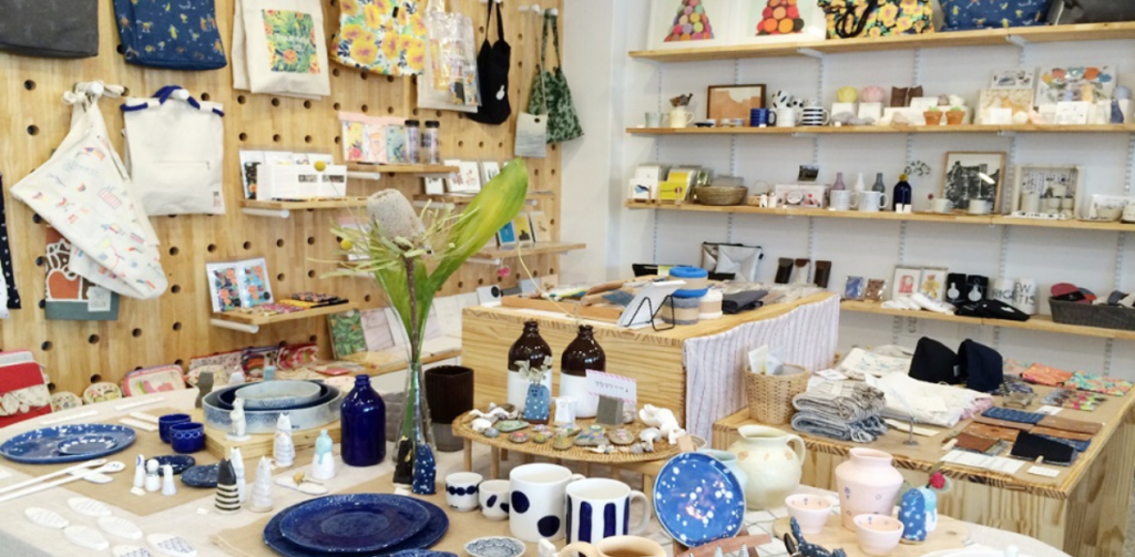 A craft pop up shop