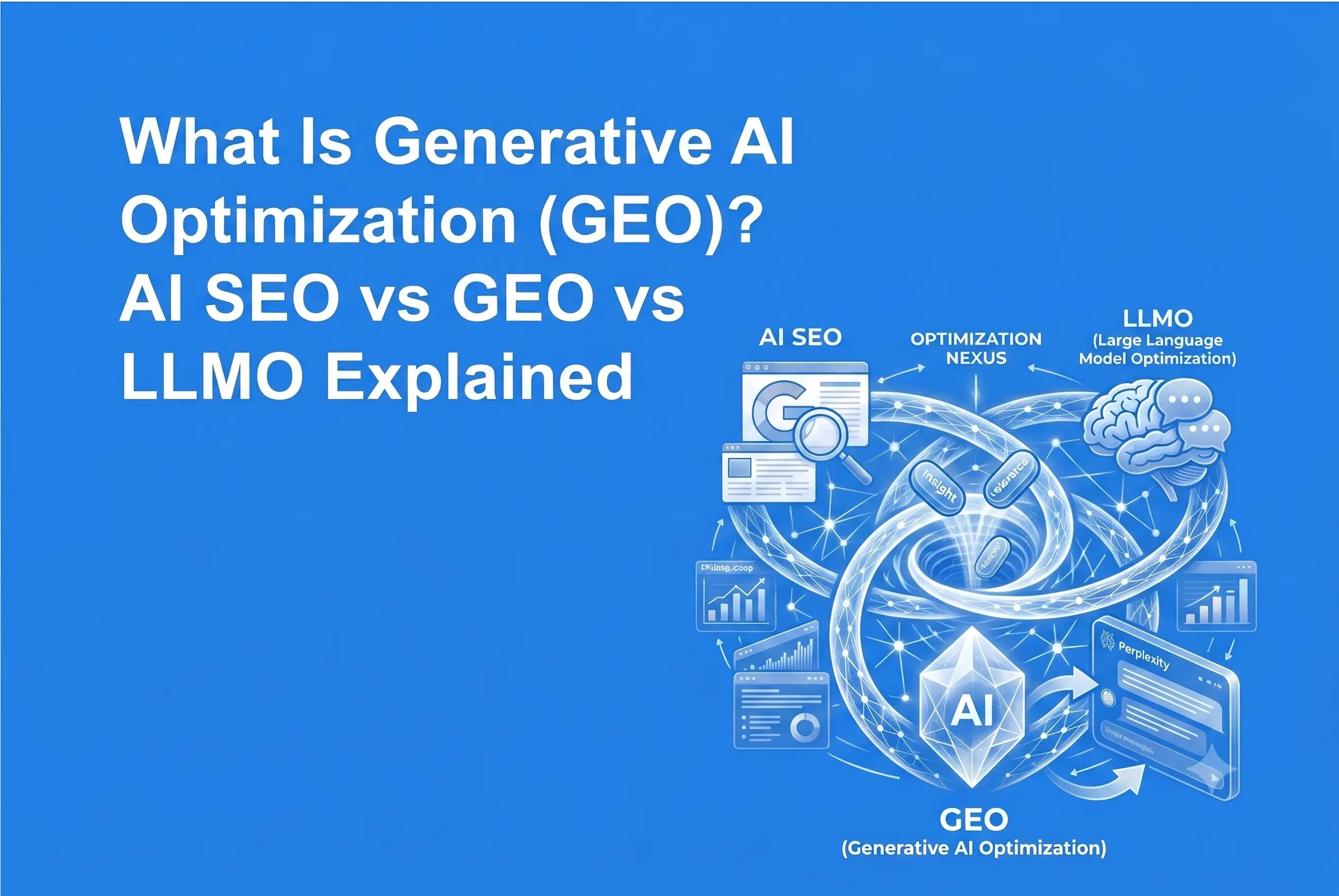 What Is Generative AI Optimization (GEO)? AI SEO vs GEO vs LLMO Explained